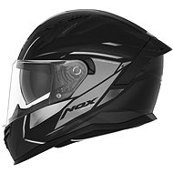 NOX N401 Xeno 2024, matte black, titanium, size S - Motorbike Helmet