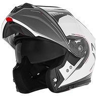 NOX N968 Tomak 2024, white, black, size M - Motorbike Helmet