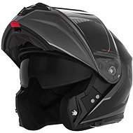 NOX N968 Tomak 2024, černá matná, červená, velikost S - Motorbike Helmet