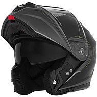NOX N968 Tomak 2024, černá matná, neon žlutá, velikost L - Motorbike Helmet