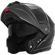NOX N968 Tomak 2024, matte black, titanium, size M - Motorbike Helmet