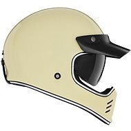 NOX PREMIUM Seventy II 2024, krémová, velikost M - Motorbike Helmet