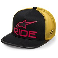 Alpinestars Ride 4.0 Trucker black/yellow/red - Baseball Cap