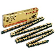 D. I. D Chain Reinforced unsealed chain 428NZ SDH 122 L gold/black - Motorcycle Chain