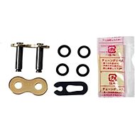 D.I.D Chain Riveting Chain Clutch 525VX3 ZJ gold/black - Chain Link Connector