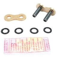 D.I.D Chain Riveting Chain Clutch 530VX3 ZJ gold/black - Chain Link Connector