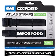 OXFORD Atlas G-Hook luggage straps, 2 pcs, 26 mm × 2 m, black - Strap