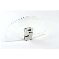 PUIG deflector for Plexiglas shields transparent, 79 × 186, 140.4639W - Motorcycle Plexiglass