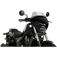 PUIG Plexiglas shield BATWING SML smoked long, 490 × 490, 140.21064H - Motorcycle Plexiglass