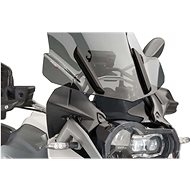 PUIG Plexi shield DEFLECTOR ORIGINAL dark smoke, 320 × 340, 140.7550F - Motorcycle Plexiglass