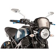 PUIG Plexi shield FRONTAL PLATE carbon look, 140.9168C - Motorcycle Plexiglass