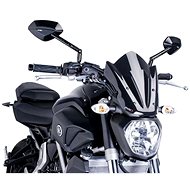 PUIG Plexi shield NEW. GEN SPORT black, 295 × 250, 140.7015N - Motorcycle Plexiglass