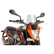 PUIG Plexi shield NEW. GEN SPORT smoke, 265 × 265, 140.6009H - Motorcycle Plexiglass