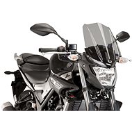 PUIG Plexi shield NEW. GEN TOURING smoke, 330 × 280, 140.8932H - Motorcycle Plexiglass