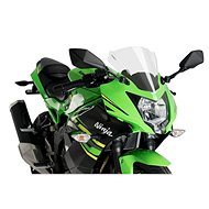 PUIG Plexi shield RACING smoke, 295 × 285, 140.3539H - Motorcycle Plexiglass