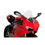 PUIG Plexi shield RACING transparent, 400 × 275, 140.9690W - Motorcycle Plexiglass