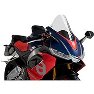 PUIG Plexi shield R-RACER transparent, 330 × 255, 140.20571W - Motorcycle Plexiglass