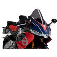 PUIG Plexi shield R-RACER dark smoke, 330 × 255, 140.20571F - Motorcycle Plexiglass
