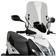 PUIG Plexi shield T.X. transparent, 510 × 555, 140.20531W - Motorcycle Plexiglass