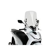 PUIG Plexi shield T.X. transparent, 510 × 555, 140.20365W - Motorcycle Plexiglass