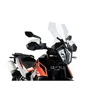 PUIG Plexi shield TOURING transparent, 525 × 385, 140.3587W - Motorcycle Plexiglass