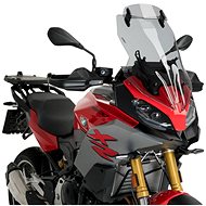 PUIG Plexi shield TOURING WITH VISOR smoke, 565 × 360, 140.20392H - Motorcycle Plexiglass