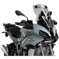 PUIG Plexi shield TOURING WITH VISOR smoke, 590 × 360, 140.20456H - Motorcycle Plexiglass