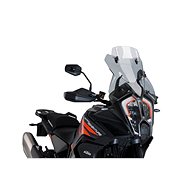 PUIG Plexi shield TOURING WITH VISOR smoke, 710 × 380, 140.20586H - Motorcycle Plexiglass