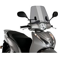 PUIG Plexi shield TRAFIC smoke, 310 × 370, 140.20734H - Motorcycle Plexiglass