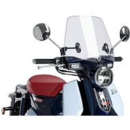 PUIG Plexi shield TRAFIC transparent, 310 × 370, 140.3490W - Motorcycle Plexiglass