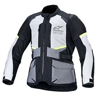 ALPINESTARS ANDES AIR DRYSTARS, light grey/dark grey/black/yellow fluo, 2024, size 5.5 mm, w/r. L - Motorcycle Jacket