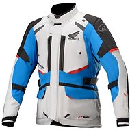 ALPINESTARS ANDES DRYSTAR HONDA collection, TECH-AIR 5 compatibleS, light grey/black/blue/red, - Motorcycle Jacket