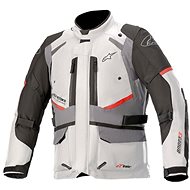 ALPINESTARS ANDES DRYSTAR, TECH-AIR 5 compatibleS, light grey/dark grey/black/red, 2024, size - Motorcycle Jacket
