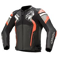 ALPINESTARS ATEM 4S, black/grey/fluo red, 2023, size 60 - Motorcycle Jacket