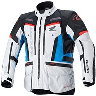 ALPINESTAR BOGOTA PRO DRYSTAR HONDA kolekcia S, svetlosivá/červená fluo/modrá/čierna, 2024, veľkosť L - Motorkárska bunda