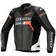 ALPINESTARS GP FORCE AIRFLOWS, black/white/fluo red, 2024, size 56 - Motorcycle Jacket