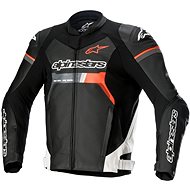 ALPINESTARS GP FORCES, black/white/red fluo, 2024 - Motorcycle Jacket