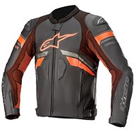 ALPINESTARS GP PLUS R RIDEKNIT, TECH-AIR 5 compatibleS, black/red fluo, 2023, size 60 - Motorcycle Jacket