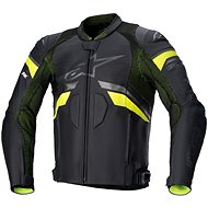 ALPINESTARS GP PLUS R RIDEKNIT, TECH-AIR 5 compatibleS, black/yellow fluo, 2023, size 58 - Motorcycle Jacket