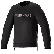 ALPINESTARS LEGIT CREW FLEECES, black/grey, 2024, size 3XL - Motorcycle Jacket