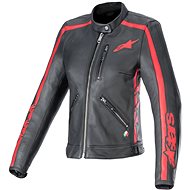 ALPINESTARS STELLA DYNOS, women's, black/red, 2024, sizing: 2024 L - Motorcycle Jacket