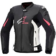 ALPINESTARS STELLA GP PLUS 4S, women's, black/white/pink, 2024 - Motorcycle Jacket