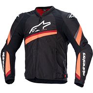 ALPINESTARS T-GP PLUS R 4S, black/fluo red, 2024, size 2024, size 4.5 mm, with a heel. M - Motorcycle Jacket