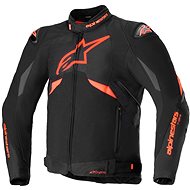 ALPINESTARS T-GP R 3 DRYSTARS, black/red fluo/white, 2024, size 2024. S - Motorcycle Jacket