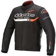 ALPINESTARS T-SP S IGNITION WATERPROOFS, black/white/fluo red, 2024 - Motorcycle Jacket