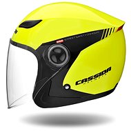 CASSIDA Reflex, yellow fluo/black, sizing. XS (53 to 54 cm) - Motorbike Helmet