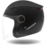 CASSIDA Reflex, black matt, size 2.5 mm, w. M (57 to 58 cm) - Motorbike Helmet