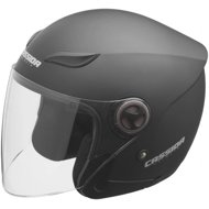 CASSIDA Reflex, black matt, size 2.5 mm, w. S (55 to 56 cm) - Motorbike Helmet