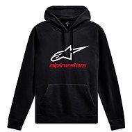 ALPINESTARS Always 2.0 hoodie, black/white/red, size L - Sweatshirt