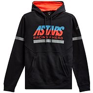 ALPINESTARS Club Hoodie, black/red/blue/grey, size L - Sweatshirt